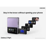 SAMSUNG Galaxy Z Flip 4 Factory 256GB Factory Unlocked Bora Purple (Renewed)